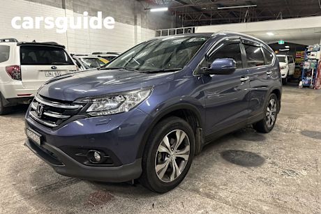 Blue 2013 Honda CR-V Wagon VTI-L (4X4)