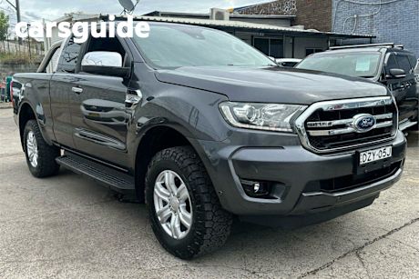 Grey 2019 Ford Ranger Super Cab Utility XLT 3.2 (4X4)