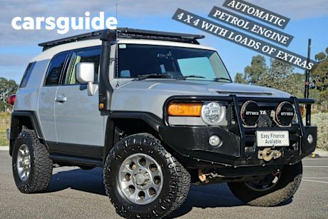 Grey 2013 Toyota FJ Cruiser Wagon
