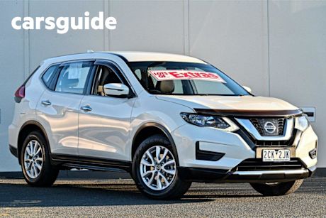 White 2017 Nissan X-Trail Wagon ST (2WD)
