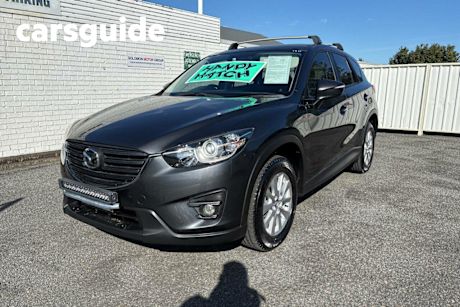 Grey 2015 Mazda CX-5 Wagon Maxx Sport (4X4)