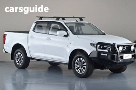 White 2021 Mazda BT-50 Dual Cab Chassis XT (4X2)