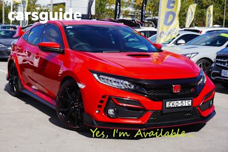 Red 2020 Honda Civic Hatchback Type R