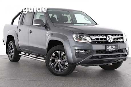 Grey 2021 Volkswagen Amarok Dual Cab Utility TDI580 Highline 4Motion