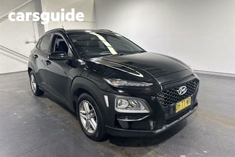 Black 2017 Hyundai Kona Wagon Active AWD