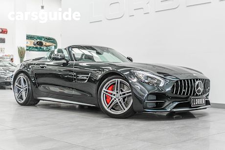 Black 2017 Mercedes-Benz GT Roadster C
