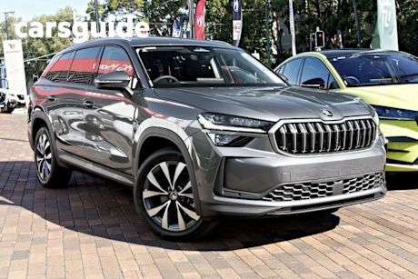 Grey 2024 Skoda Kodiaq Wagon Style (4X4) 132TSI