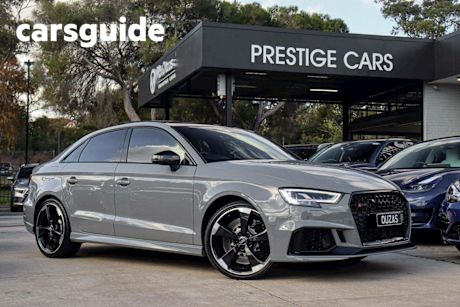 Grey 2020 Audi RS 3 Sedan 2.5 Tfsi Quattro Carbon Editn