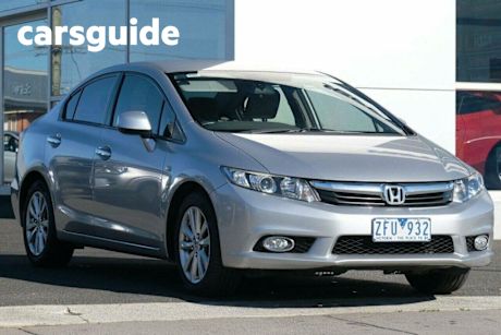 Silver 2012 Honda Civic Sedan VTI-LN