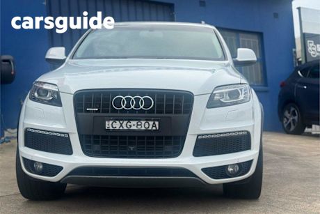 White 2014 Audi Q7 Wagon 3.0 TDI Quattro