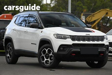 White 2022 Jeep Compass Wagon Trailhawk