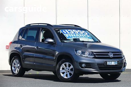 Grey 2012 Volkswagen Tiguan Wagon 132 TSI Pacific