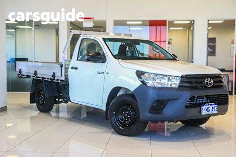 White 2022 Toyota Hilux Cab Chassis Workmate (4X2)