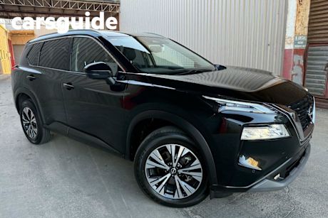 Black 2023 Nissan X-Trail Wagon ST-L (4WD) 7 Seat