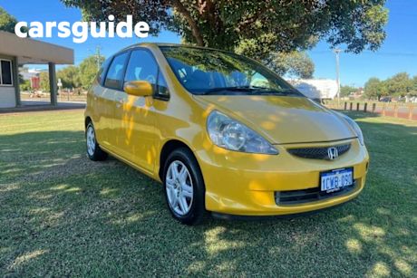 Yellow 2008 Honda Jazz Hatch VTi GE
