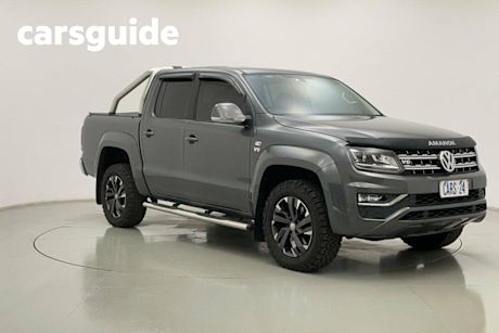 Grey 2022 Volkswagen Amarok Dual Cab Utility TDI580 Highline 4Motion