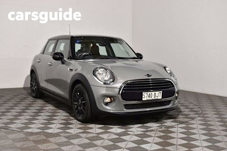 Grey 2015 Mini Cooper Hatchback 5D Hatch