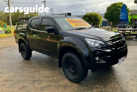 Black 2014 Isuzu D-MAX Crew Cab Utility LS-U HI-Ride (4X4)