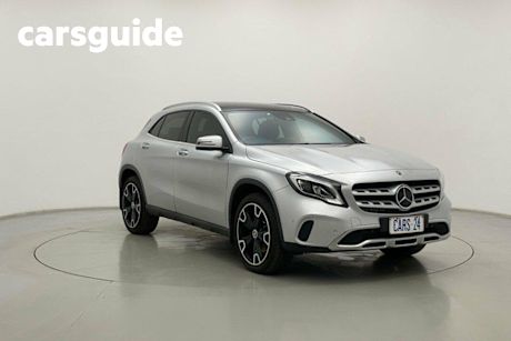 Silver 2018 Mercedes-Benz GLA250 Wagon 4Matic