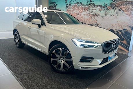 White 2018 Volvo XC60 Wagon T5 Inscription