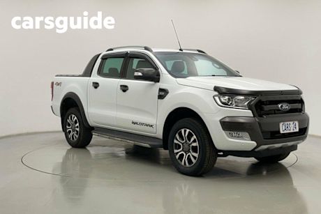 White 2017 Ford Ranger Dual Cab Pick-up Wildtrak 3.2 (4X4)