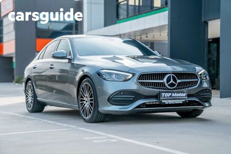 Grey 2022 Mercedes-Benz C200 Sedan Edition C Mhev