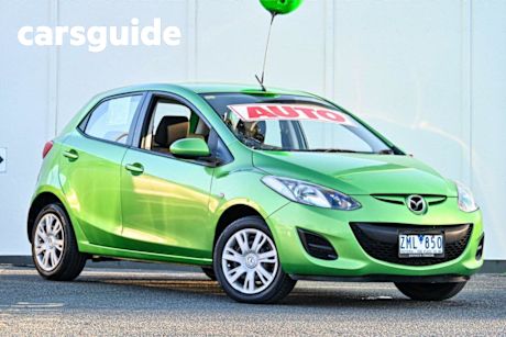 Green 2012 Mazda 2 Hatchback NEO