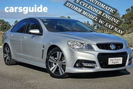 Silver 2014 Holden Commodore Sedan SV6 Storm