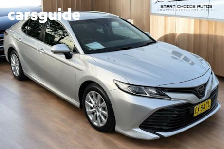 Silver 2019 Toyota Camry Sedan Ascent