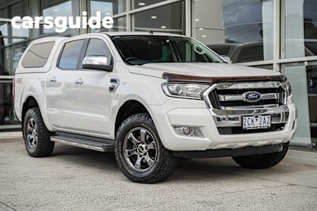 White 2015 Ford Ranger Dual Cab Utility XLT 3.2 (4X4)