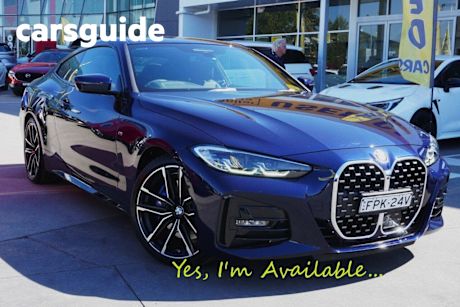 Blue 2023 BMW 430I Coupe M Sport