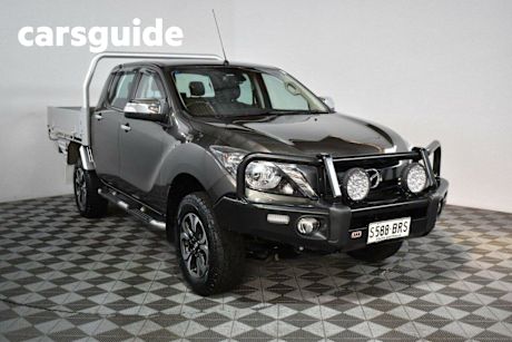 Brown 2017 Mazda BT-50 Dual Cab Utility GT (4X4)