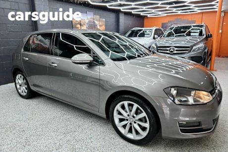 Grey 2017 Volkswagen Golf Hatch VII 110TSI Highline