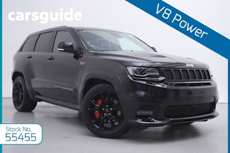 Black 2017 Jeep Grand Cherokee Wagon SRT (4X4)