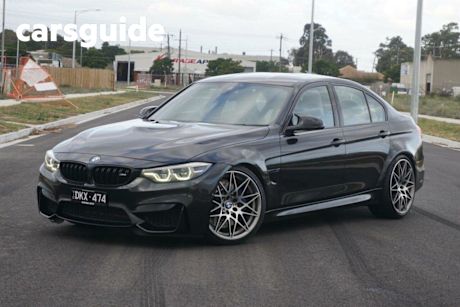 Black 2017 BMW M3 Sedan Competition