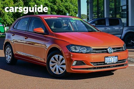 Orange 2018 Volkswagen Polo Hatchback 70TSI Trendline
