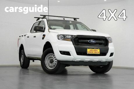 White 2018 Ford Ranger Crew Cab Utility 3.2 XL Plus (4X4)