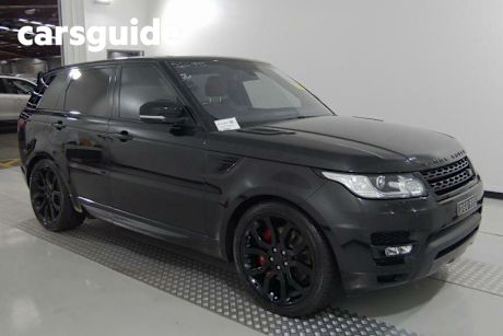 Black 2016 Land Rover Range Rover Sport Wagon SDV8 HSE Dynamic
