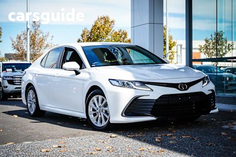 White 2021 Toyota Camry Sedan Ascent