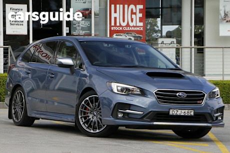 Grey 2017 Subaru Levorg Wagon 2.0 STI Sport