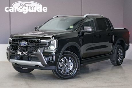 Black 2025 Ford Ranger Double Cab Pick Up Wildtrak 3.0 (4X4)