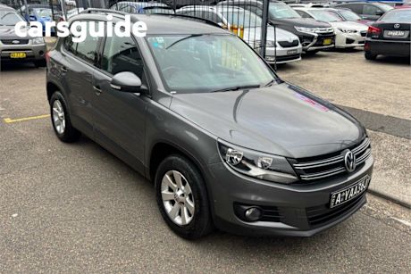 Grey 2014 Volkswagen Tiguan Wagon 132 TSI Pacific