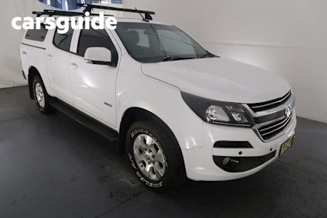 White 2018 Holden Colorado Crew Cab Pickup LT (4X4)