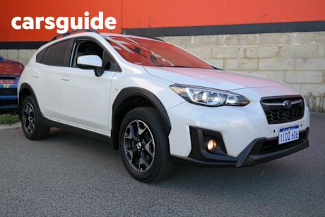 White 2017 Subaru XV Wagon