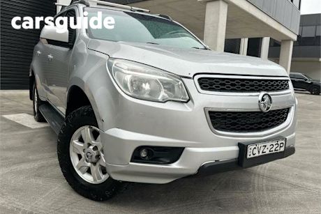 Silver 2014 Holden Colorado 7 Wagon LT (4X4)