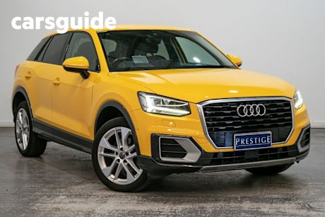 Yellow 2017 Audi Q2 Wagon 2.0 TDI Quattro Sport