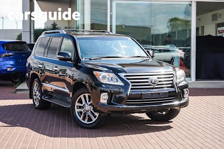 Black 2015 Lexus LX570 Wagon