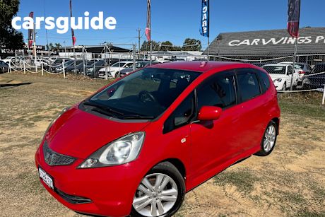 Red 2008 Honda Jazz Hatchback VTI-S