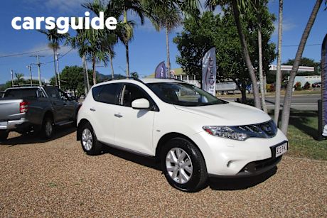 White 2012 Nissan Murano Wagon ST