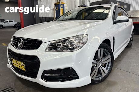 White 2013 Holden Commodore Sedan SV6